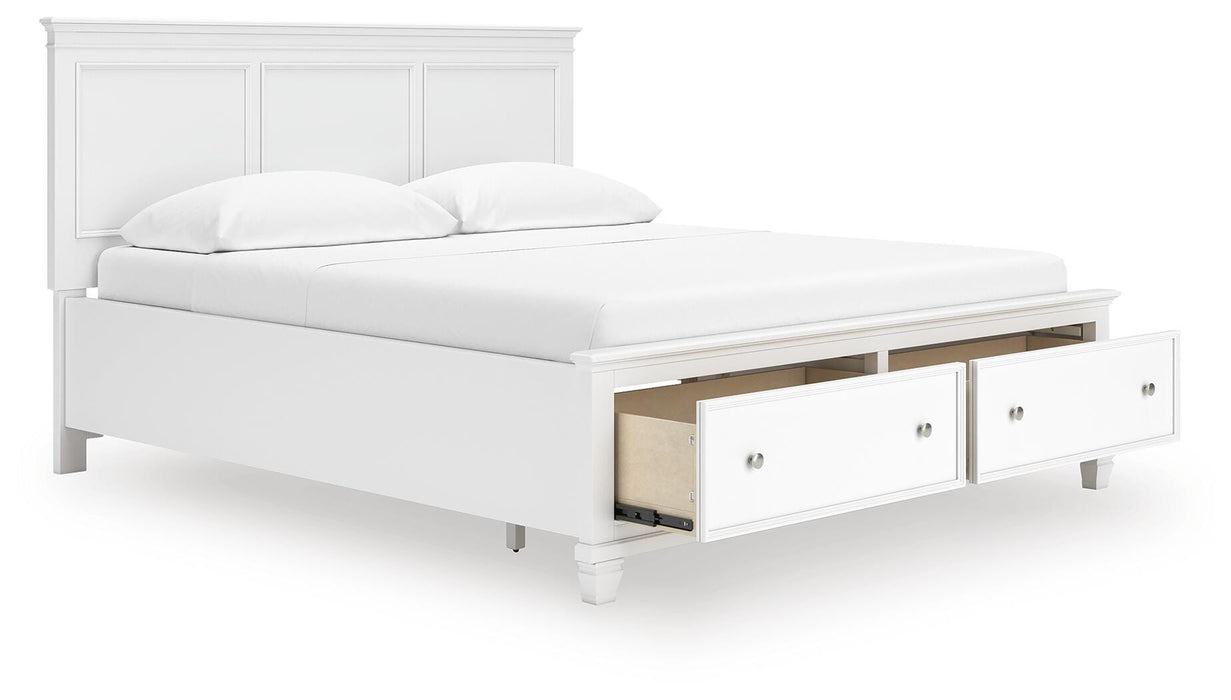 Fortman Panel Storage Bed - De Avenue Furniture