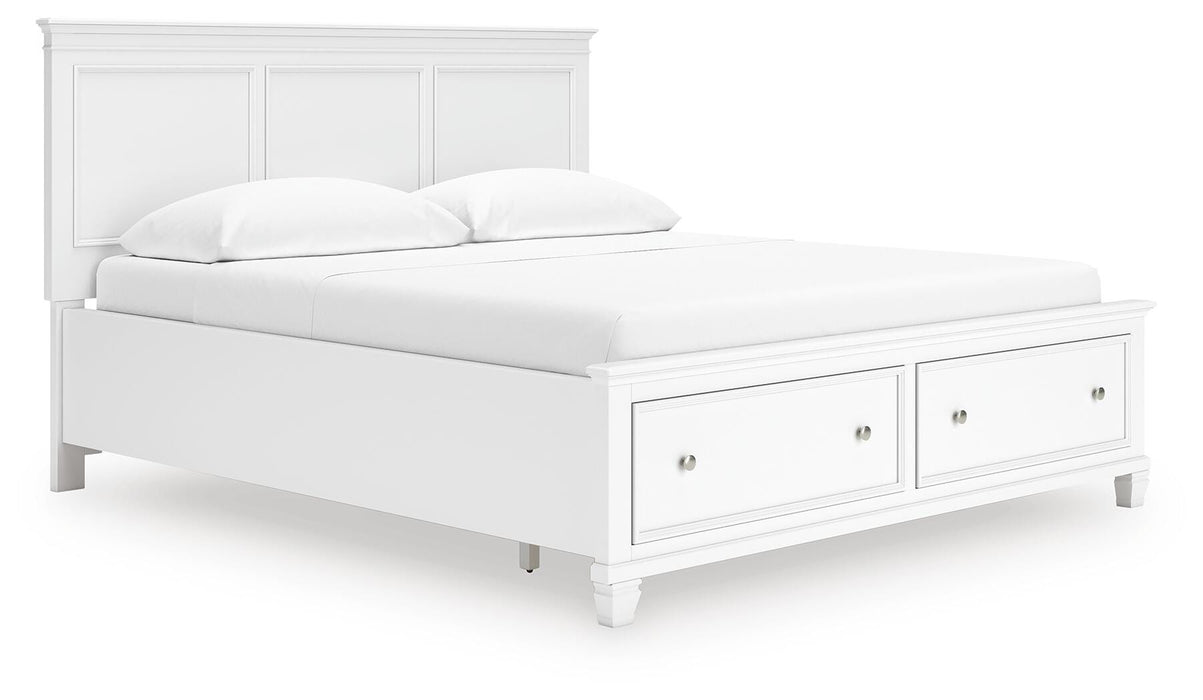 Fortman Panel Storage Bed - De Avenue Furniture