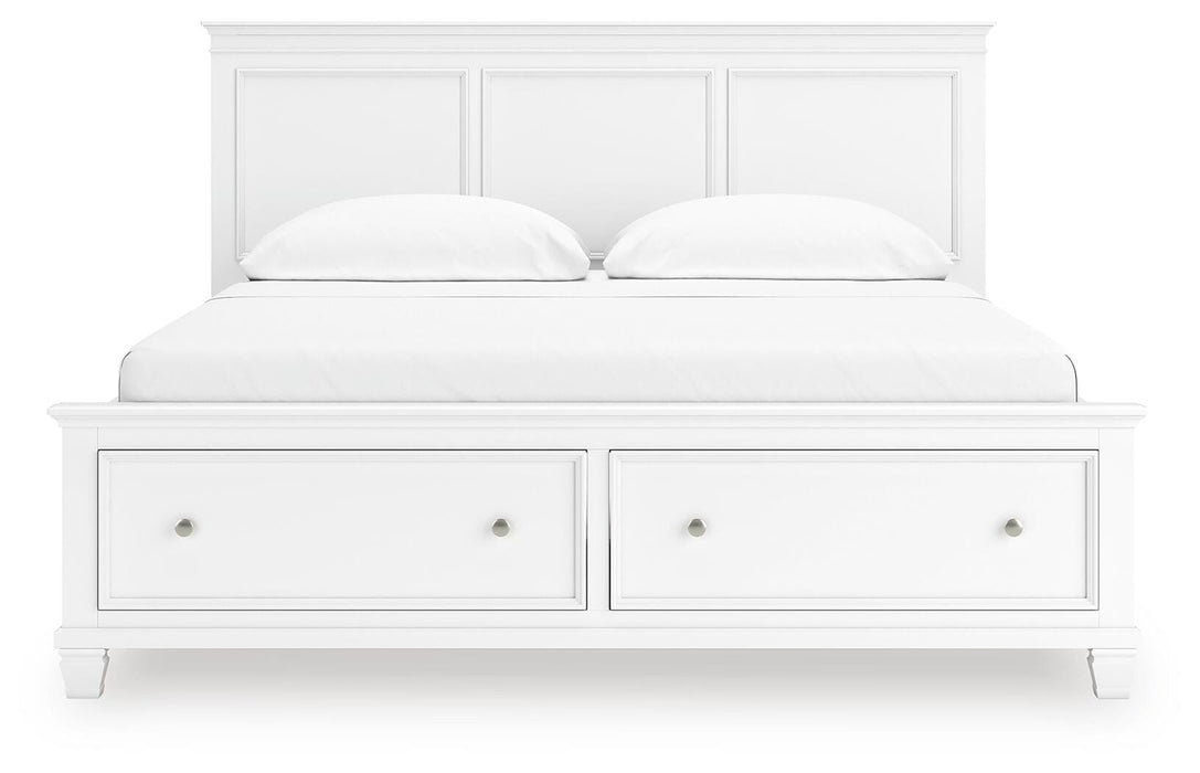 Fortman Panel Storage Bed - De Avenue Furniture
