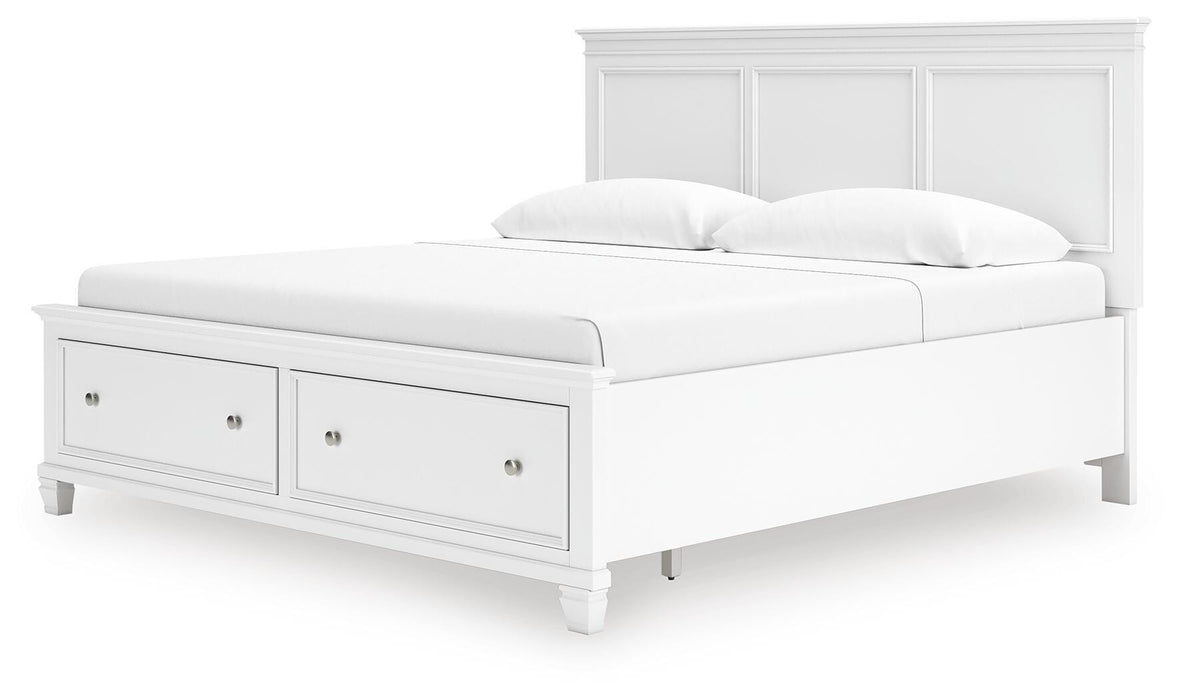 Fortman Panel Storage Bed - De Avenue Furniture
