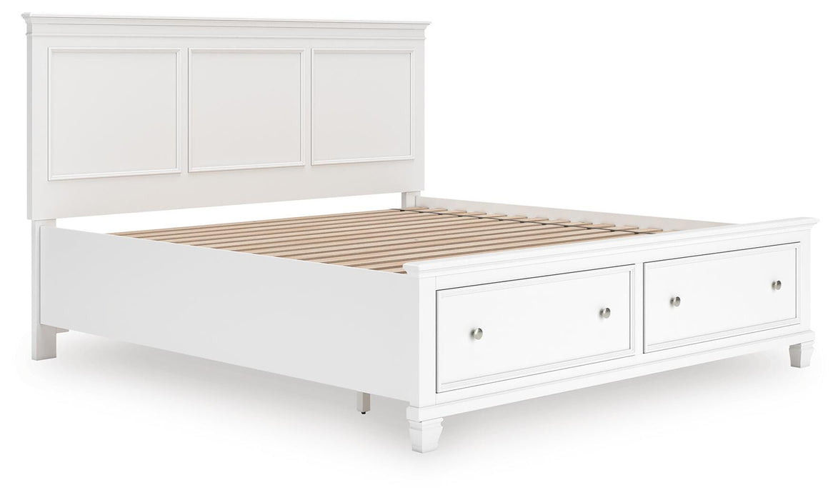 Fortman Panel Storage Bed - De Avenue Furniture