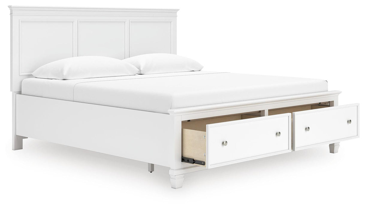 Fortman Panel Storage Bed - De Avenue Furniture