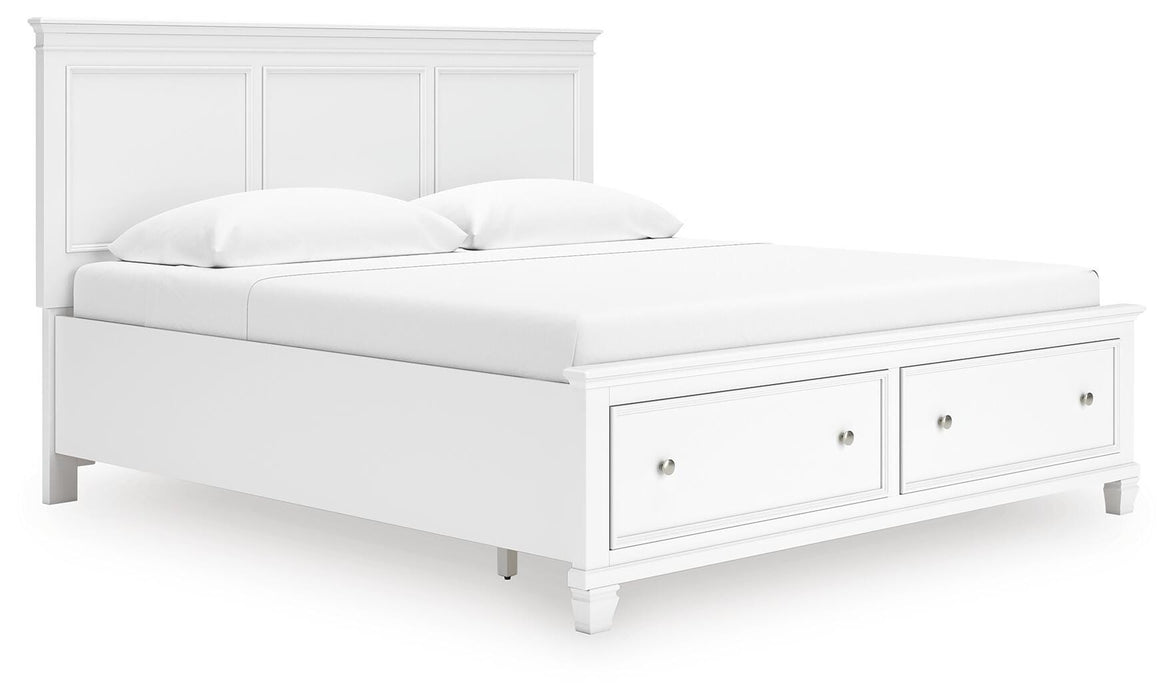 Fortman Panel Storage Bed - De Avenue Furniture