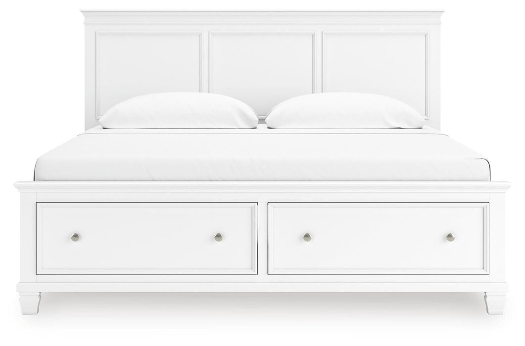 Fortman Panel Storage Bed - De Avenue Furniture