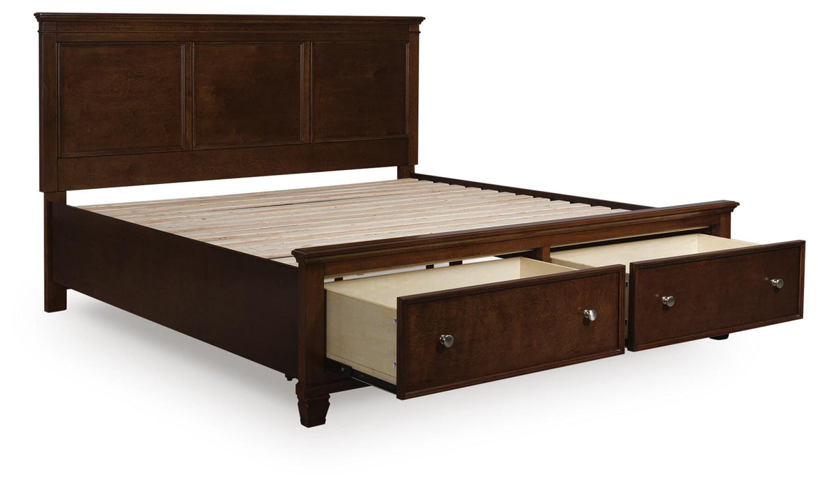 Danabrin Panel Storage Bed - De Avenue Furniture