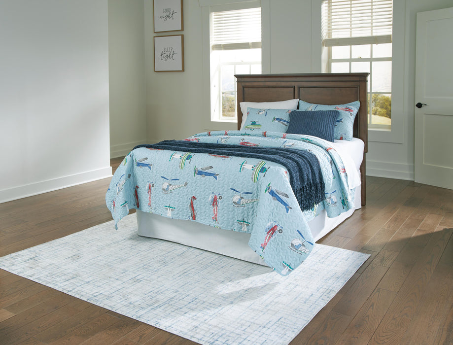 Danabrin Panel Storage Bed - De Avenue Furniture