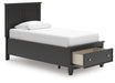 Lanolee Panel Storage Bed - De Avenue Furniture