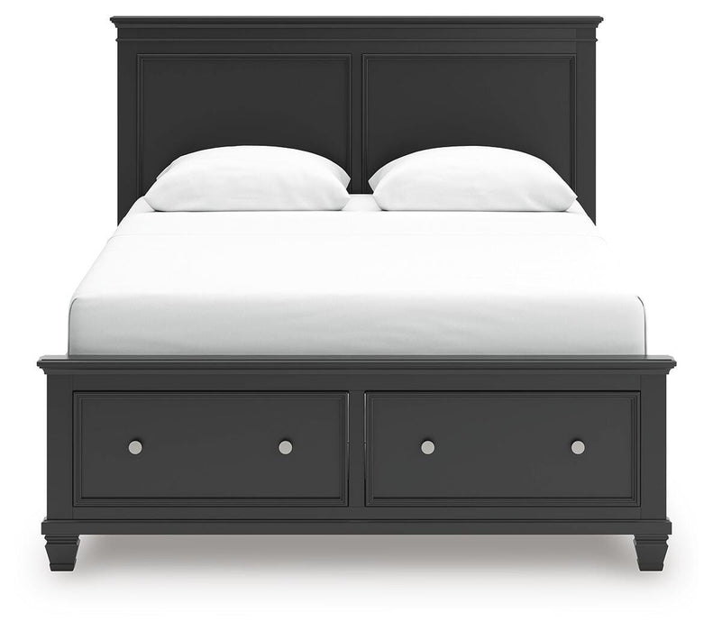 Lanolee Panel Storage Bed - De Avenue Furniture
