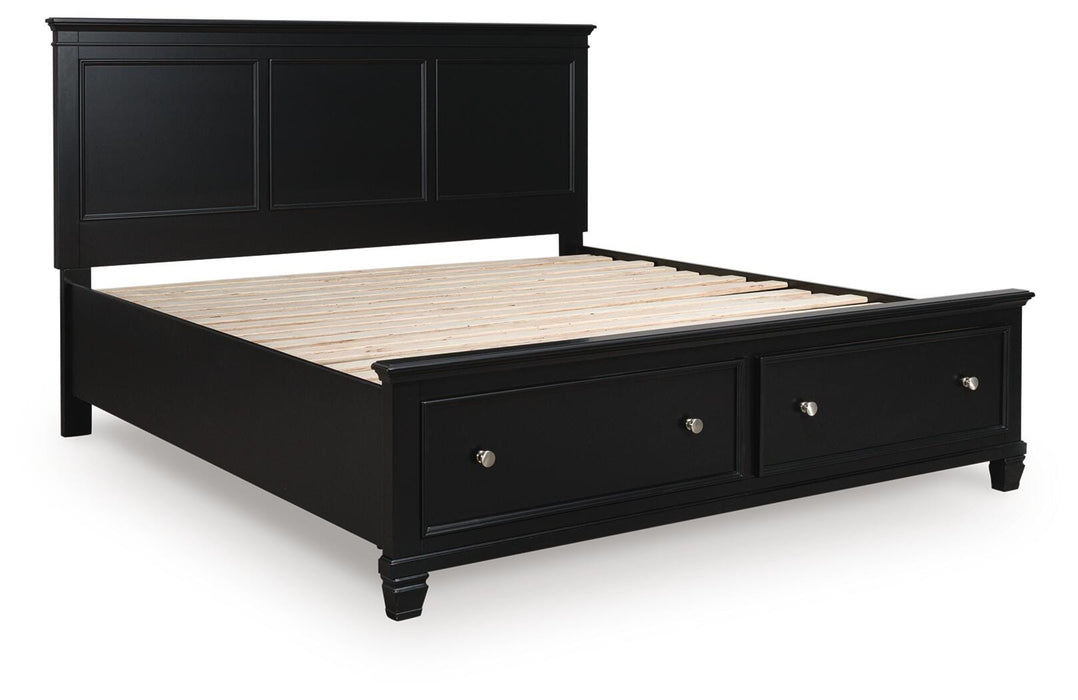 Lanolee Panel Storage Bed - De Avenue Furniture