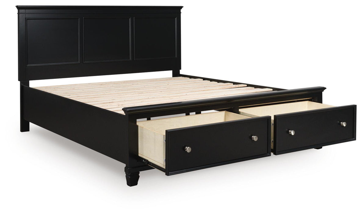 Lanolee Panel Storage Bed - De Avenue Furniture