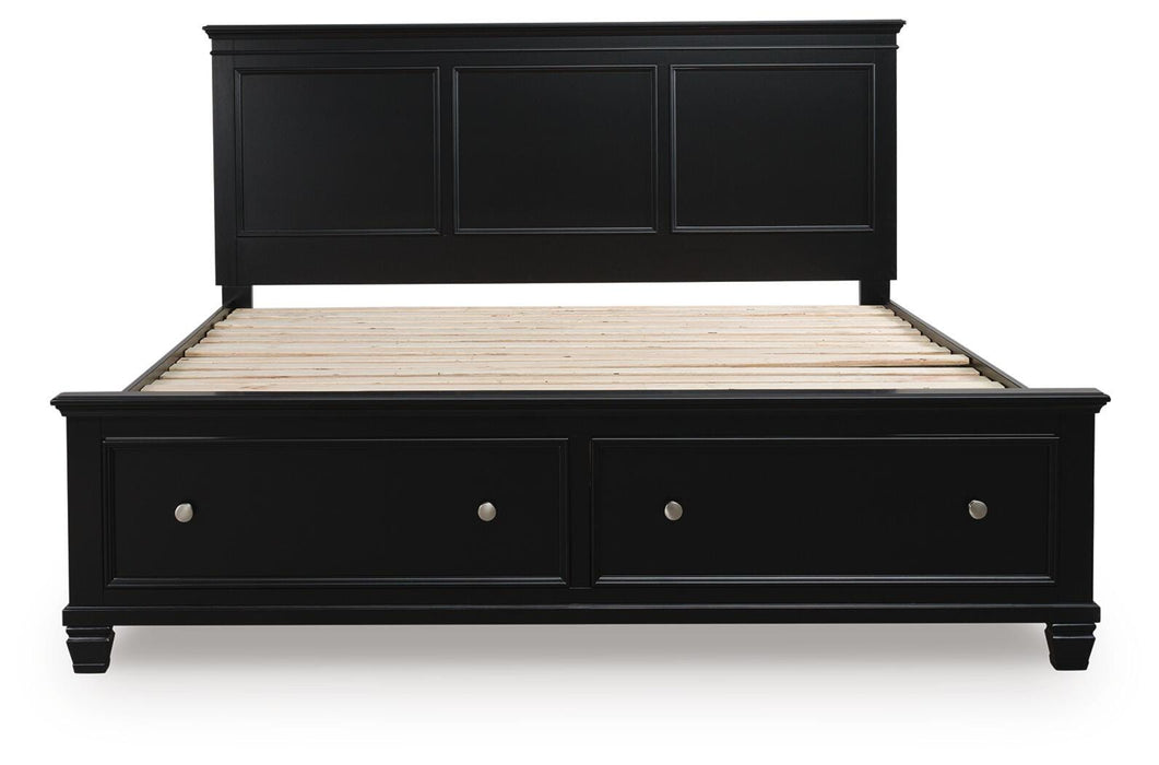 Lanolee Panel Storage Bed - De Avenue Furniture