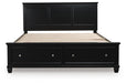 Lanolee Panel Storage Bed - De Avenue Furniture