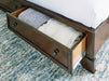 Trellington Sleigh Storage Bed - De Avenue Furniture