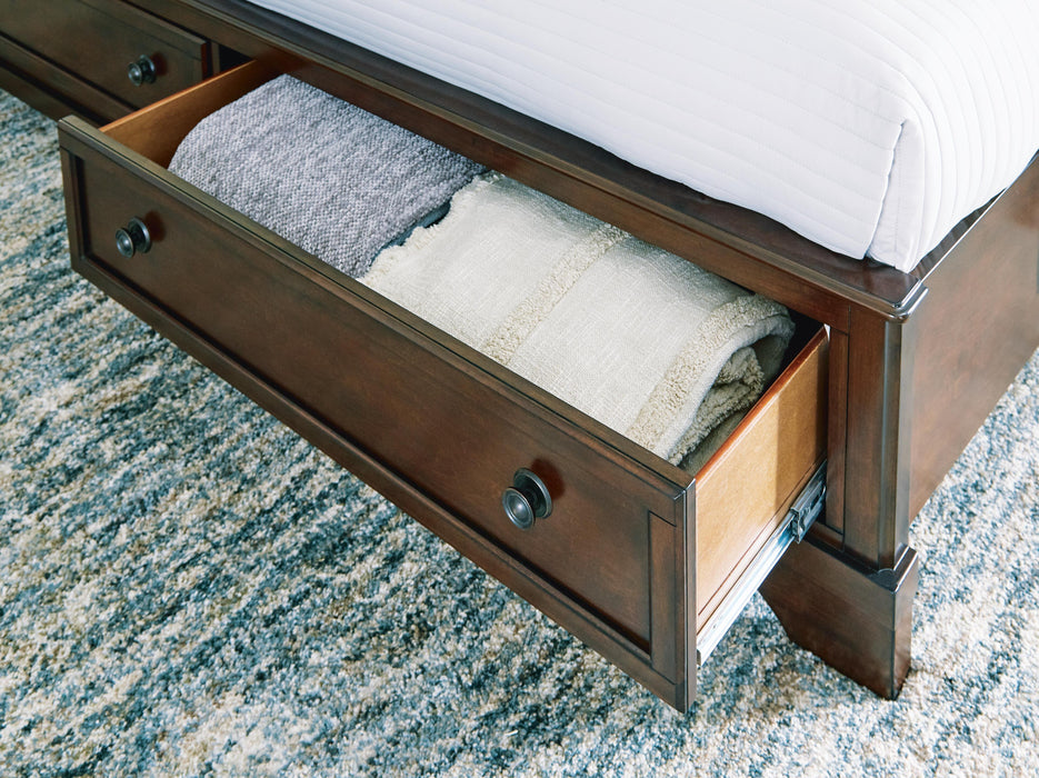Trellington Sleigh Storage Bed - De Avenue Furniture