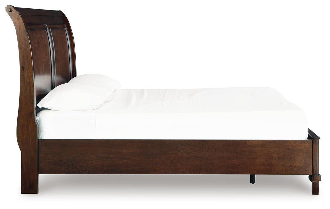 Trellington Sleigh Storage Bed - De Avenue Furniture
