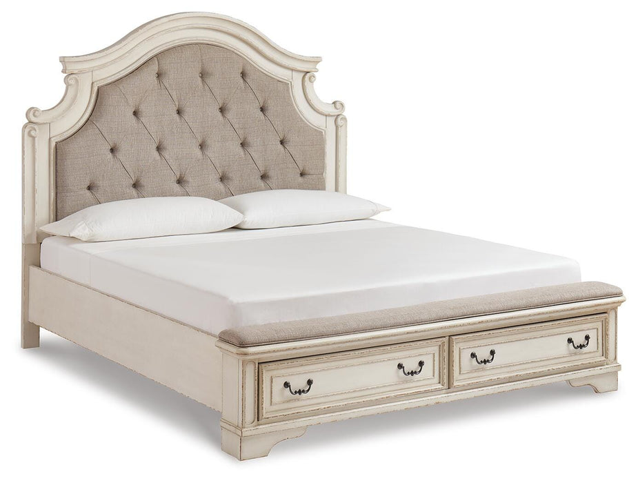 Realyn Upholstered Bed - De Avenue Furniture