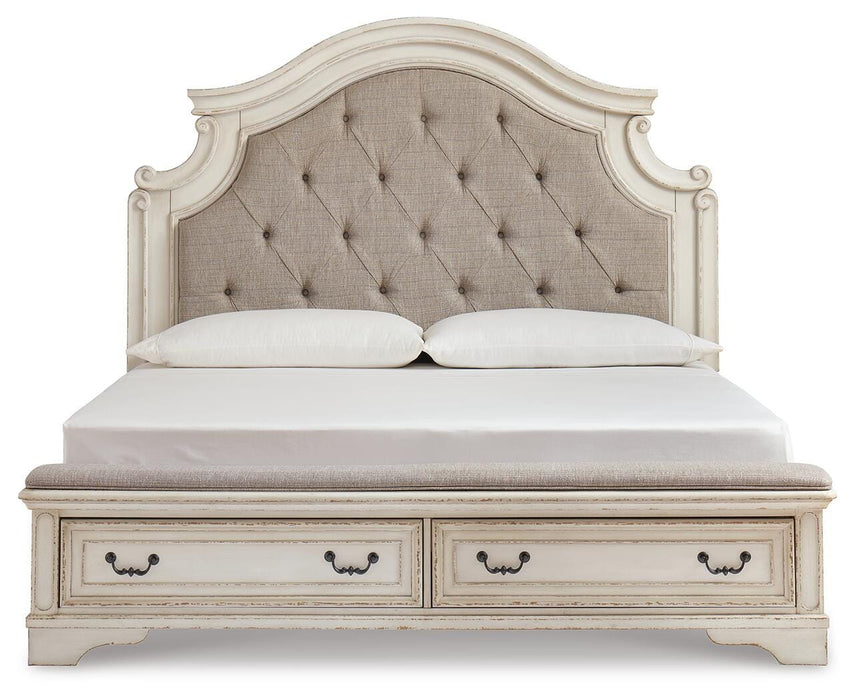 Realyn Upholstered Bed - De Avenue Furniture
