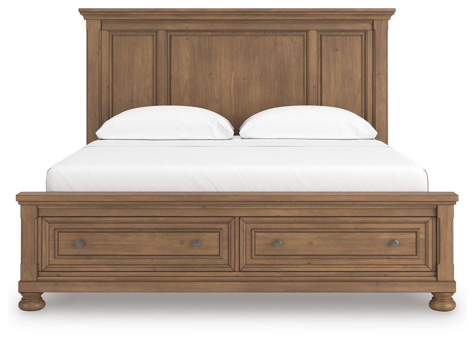 Feddinger Panel Storage Bed - De Avenue Furniture