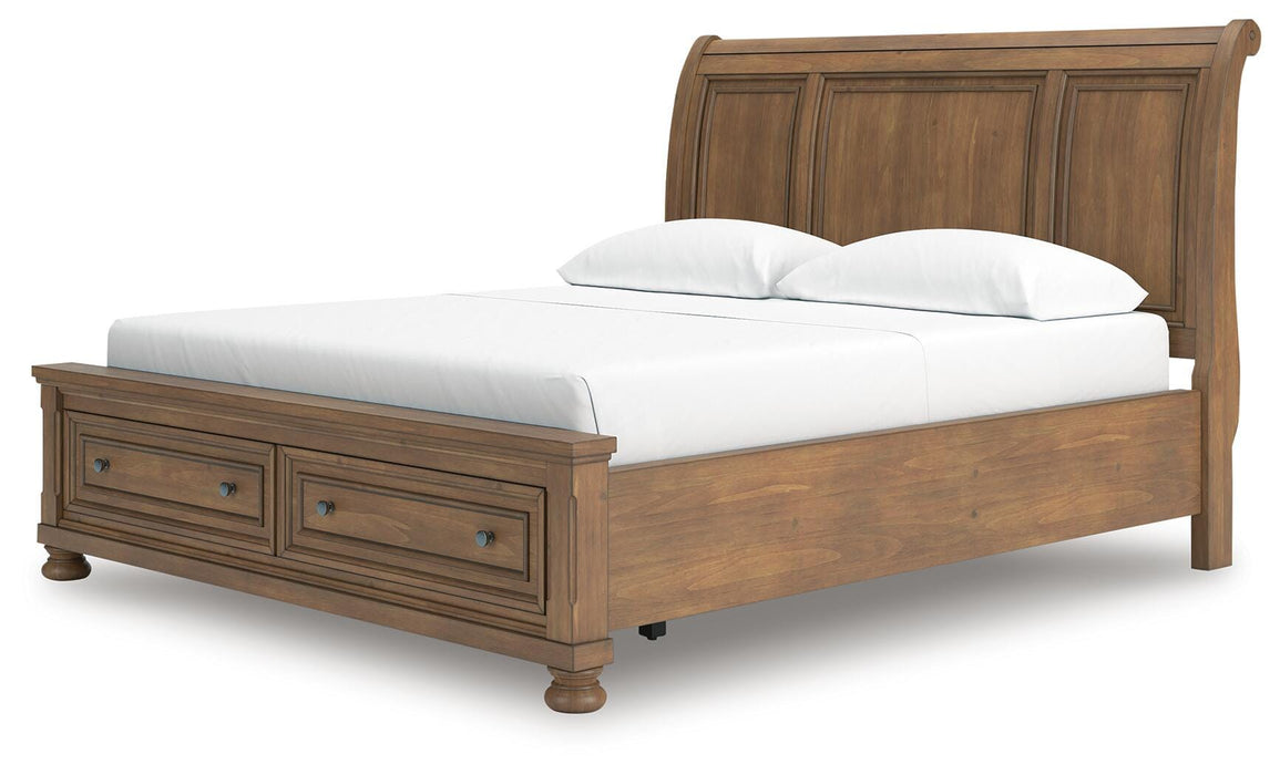 Feddinger Panel Storage Bed - De Avenue Furniture