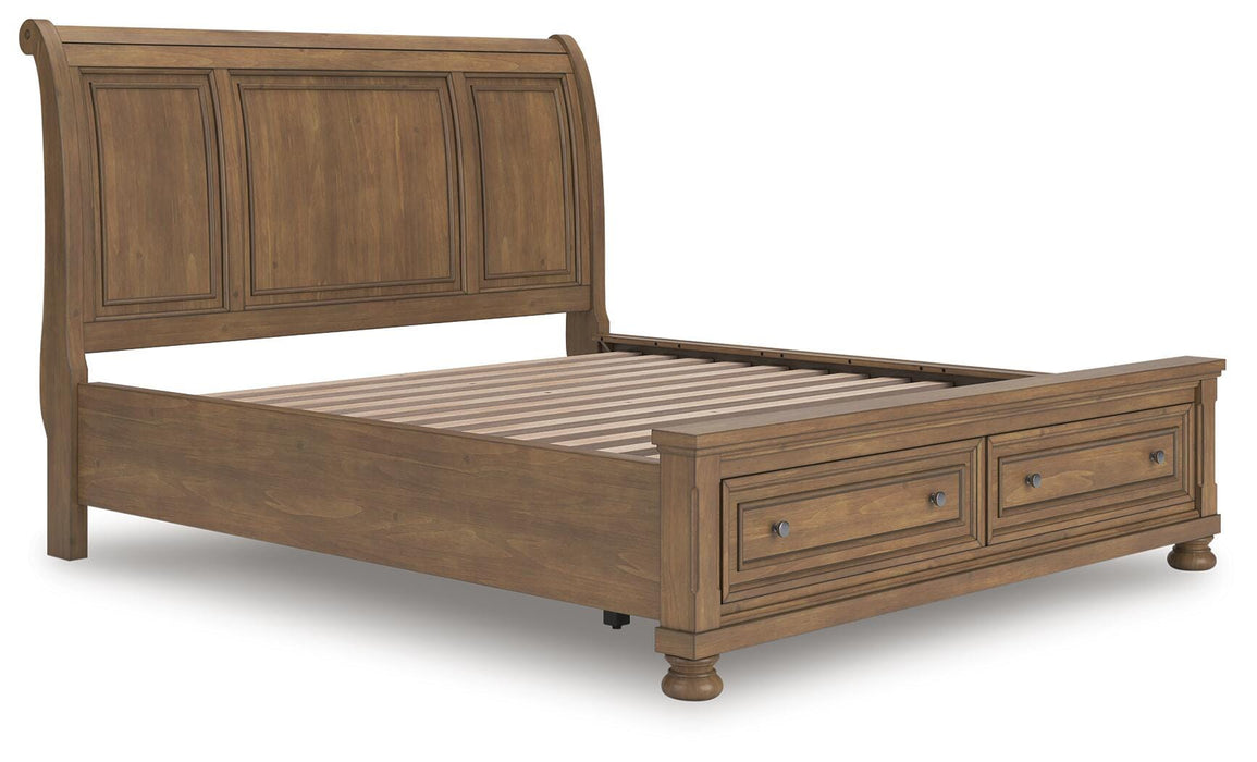 Feddinger Panel Storage Bed - De Avenue Furniture