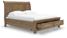 Feddinger Panel Storage Bed - De Avenue Furniture