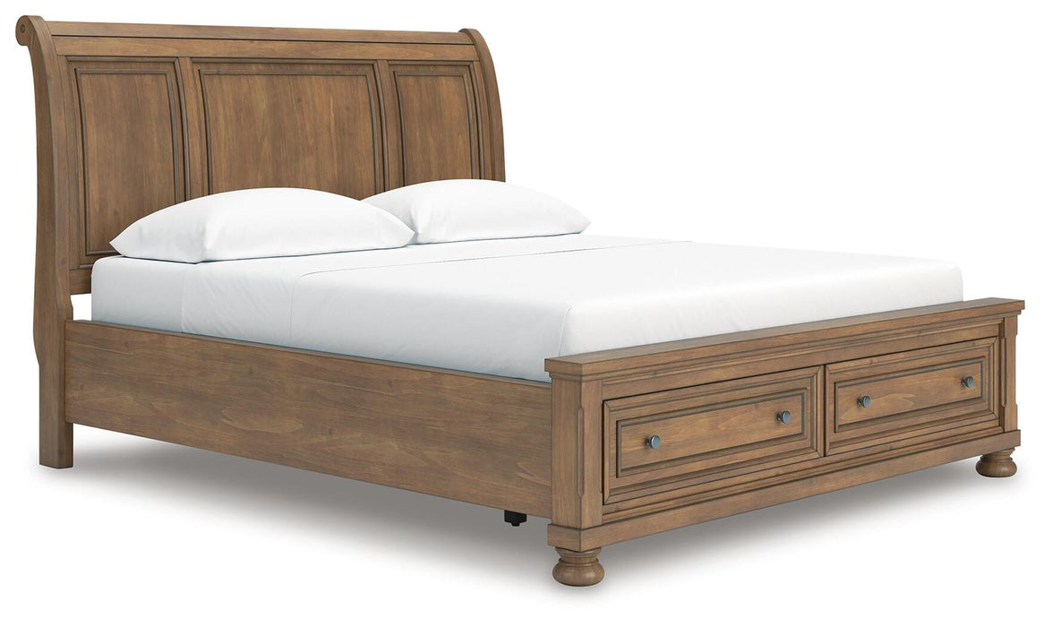 Feddinger Panel Storage Bed - De Avenue Furniture