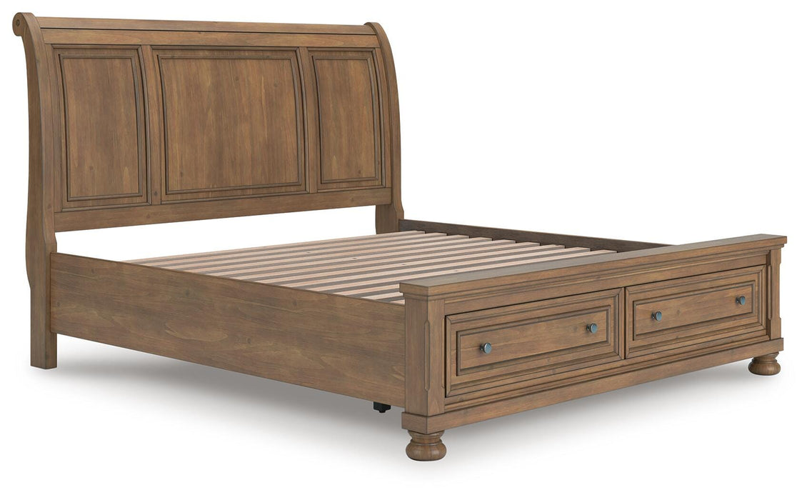 Feddinger Panel Storage Bed - De Avenue Furniture