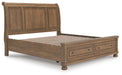 Feddinger Panel Storage Bed - De Avenue Furniture