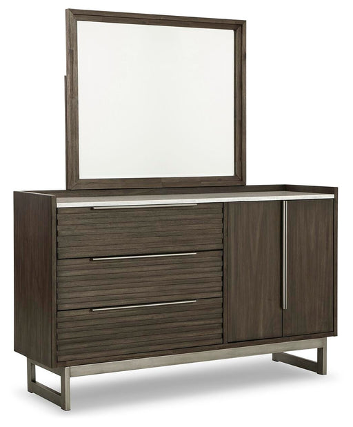 Arkenton Dresser and Mirror - De Avenue Furniture