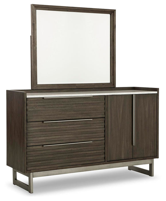 Arkenton Dresser and Mirror - De Avenue Furniture
