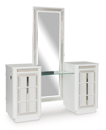 Chalanna Vanity with Mirror - De Avenue Furniture