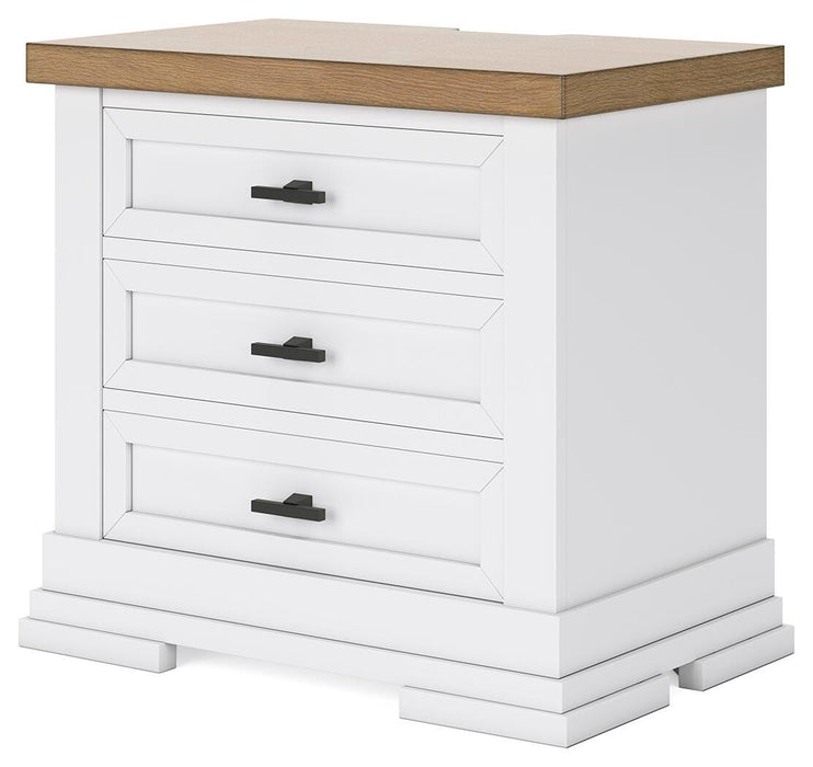 Ashbryn Nightstand - De Avenue Furniture