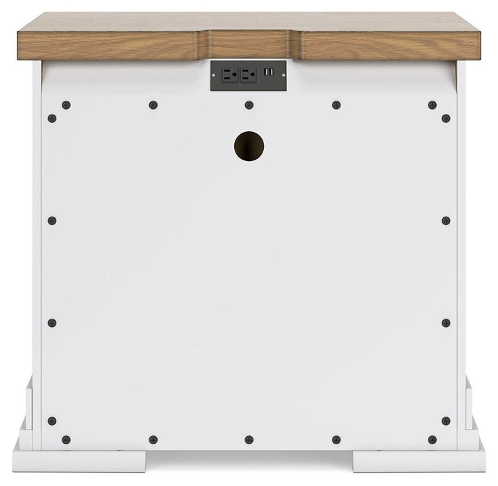 Ashbryn Nightstand - De Avenue Furniture