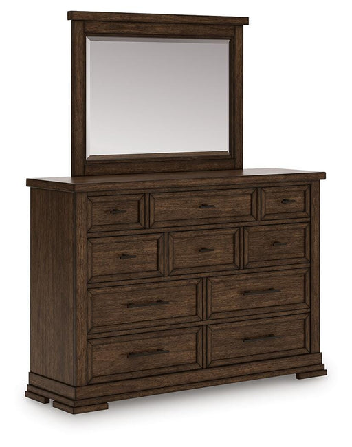 Taffenbrook Dresser and Mirror - De Avenue Furniture