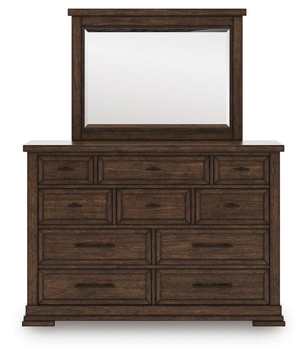Taffenbrook Dresser and Mirror - De Avenue Furniture