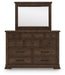 Taffenbrook Dresser and Mirror - De Avenue Furniture