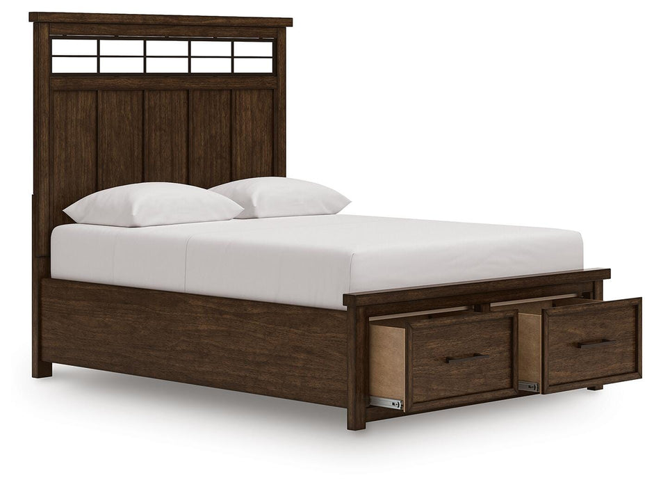 Taffenbrook Panel Storage Bed - De Avenue Furniture