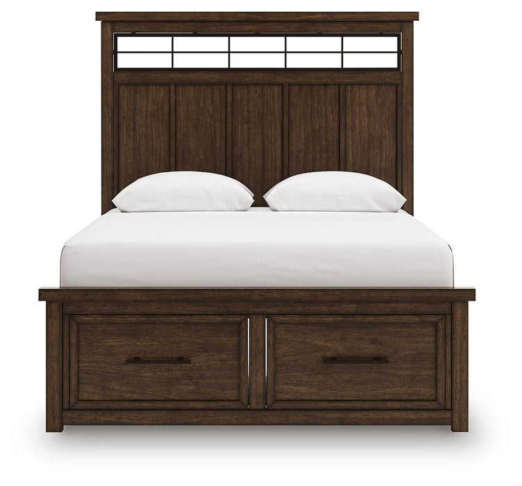 Taffenbrook Panel Storage Bed - De Avenue Furniture