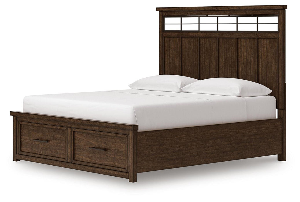 Taffenbrook Panel Storage Bed - De Avenue Furniture