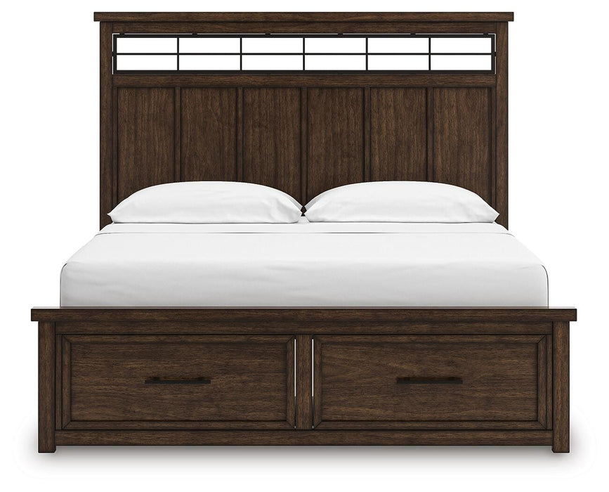 Taffenbrook Panel Storage Bed - De Avenue Furniture