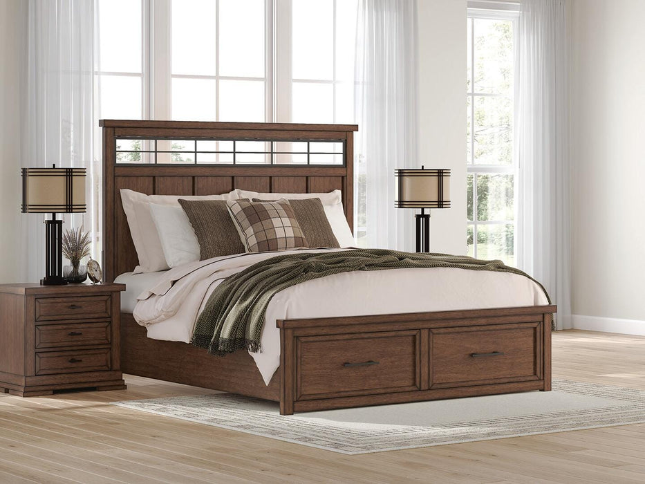 Taffenbrook Panel Storage Bed - De Avenue Furniture