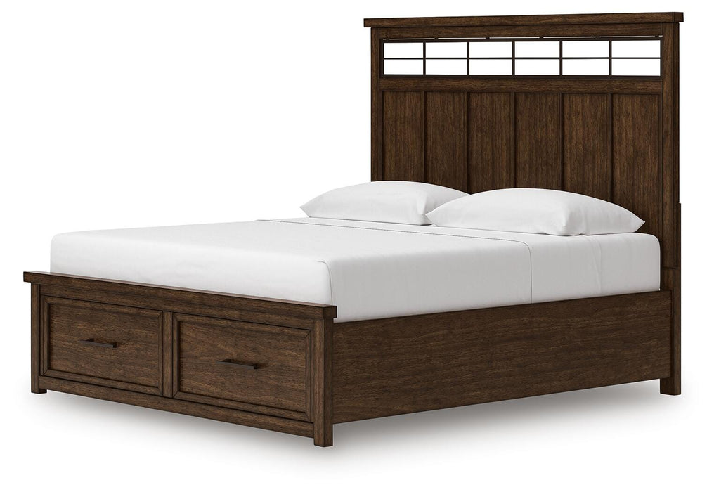 Taffenbrook Panel Storage Bed - De Avenue Furniture