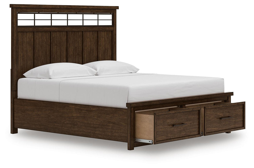 Taffenbrook Panel Storage Bed - De Avenue Furniture