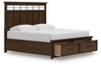 Taffenbrook Panel Storage Bed - De Avenue Furniture