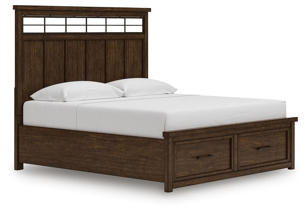 Taffenbrook Panel Storage Bed - De Avenue Furniture