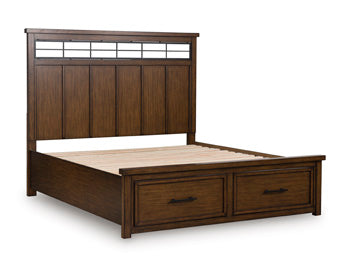 Taffenbrook Panel Storage Bed - De Avenue Furniture