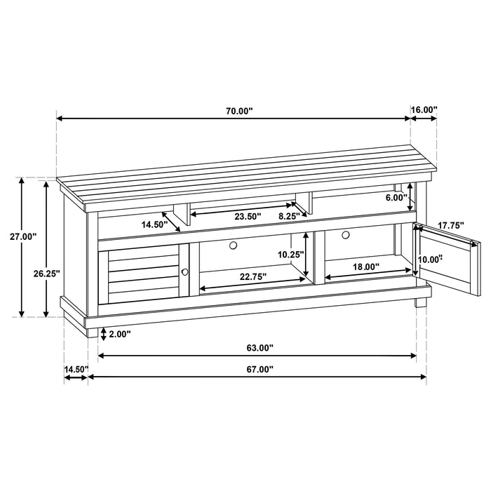 Payne TV Stand - De Avenue Furniture