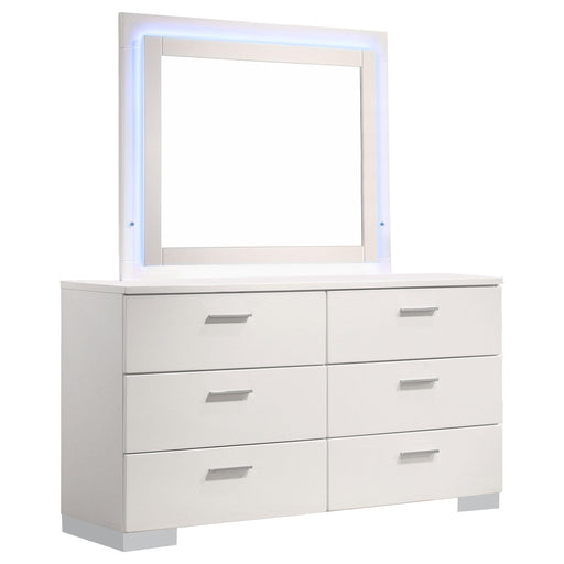 Felicity Dresser with LED Mirror - De Avenue Furniture