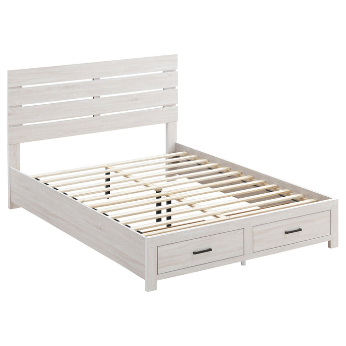 Brantford Panel Platform Storage Bed - De Avenue Furniture