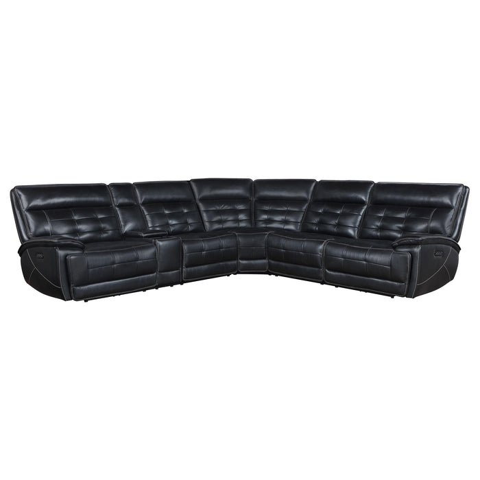 Hewitt Dual Power Reclining Sectional - De Avenue Furniture